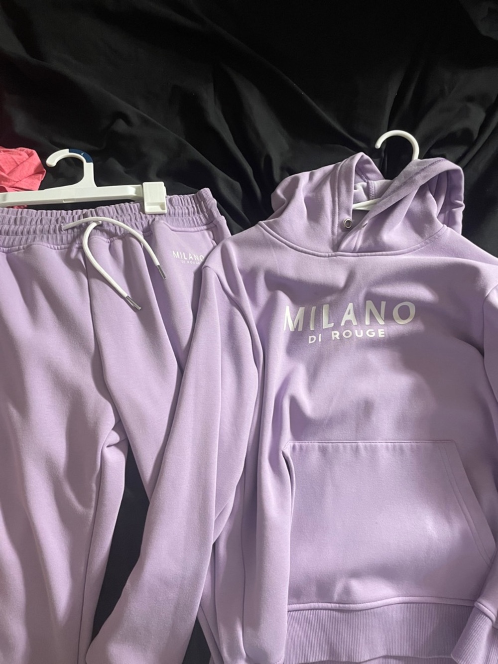 Milano Di Rouge Pastel Lavender Hoodie & Jogger Set